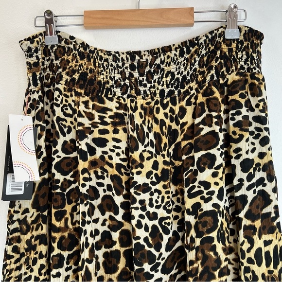 Bila Dailylook Leopard Print Maxi Skirt Size Large - Picture 8 of 11